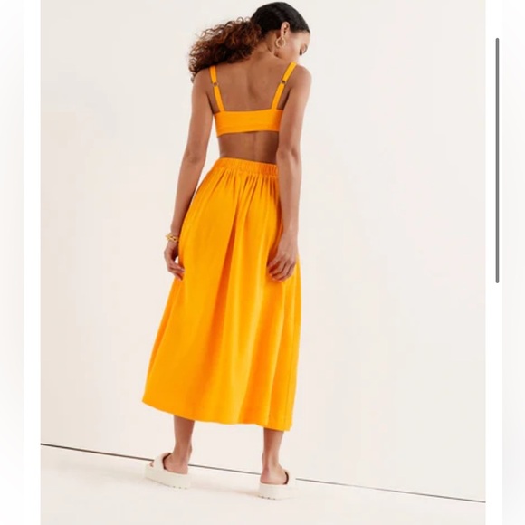 For Love & Lemons Clementine Midi Skirt - Picture 3 of 8